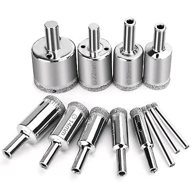 Jum lee - Glass Hole Saw - 12 Pieces