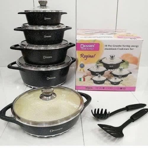 Royal Imperial  Non Stick Pot Sets - 10 Pieces