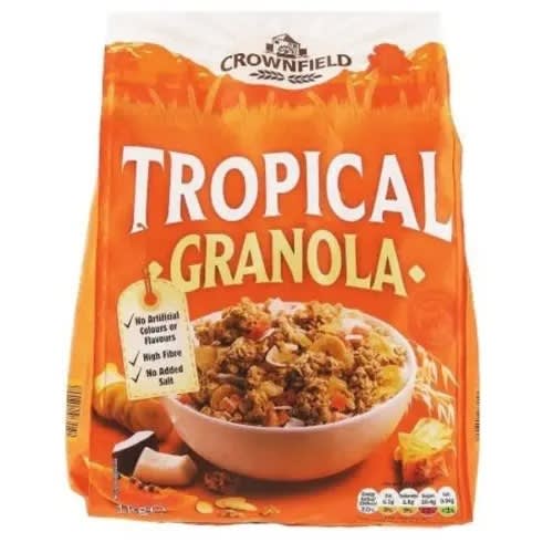 Crownfield Tropical Granola - 1kg