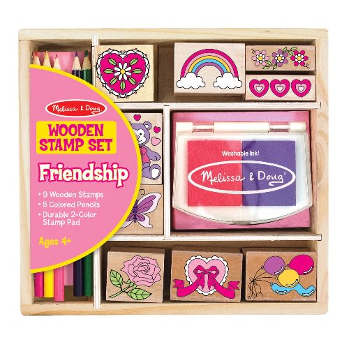 Wooden Stamp Set - Friendship