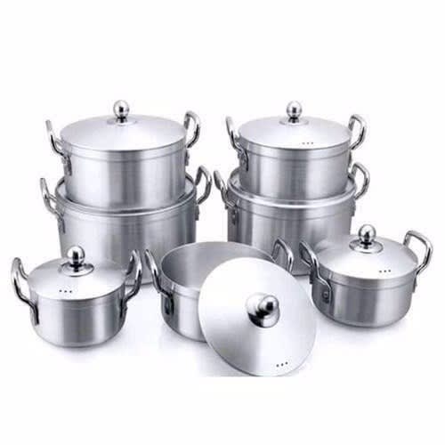 Aluminium Cookware - Set Of  7