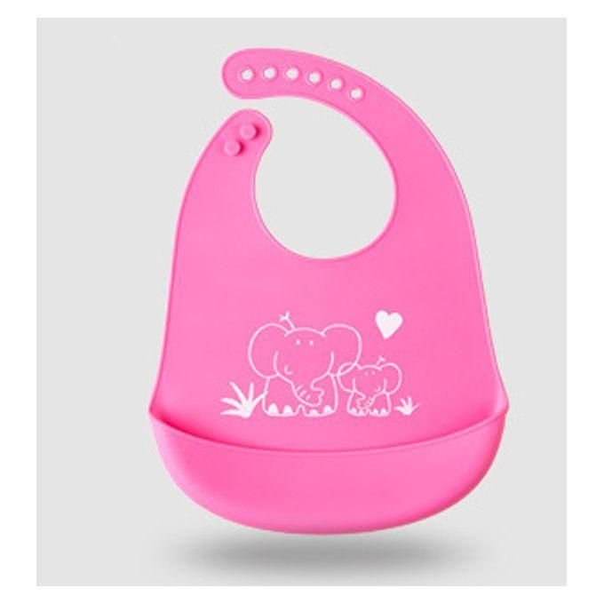 Baby Waterproof Soft Silicone Bibs with different design