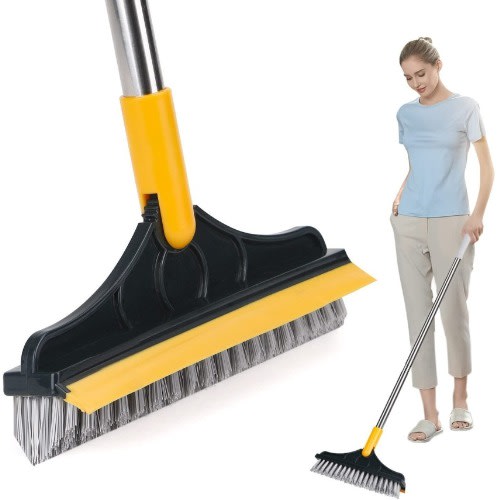 Brush & Scrap Integrated Cleaning Tool