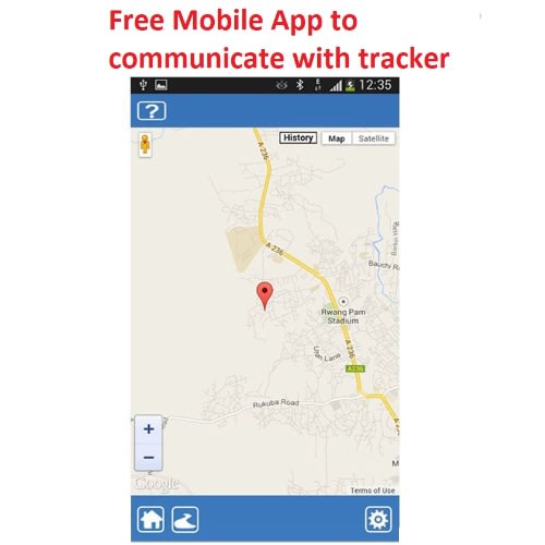 Car Security Tracking Device For Remote Monitoring/ Switching Off From Phone