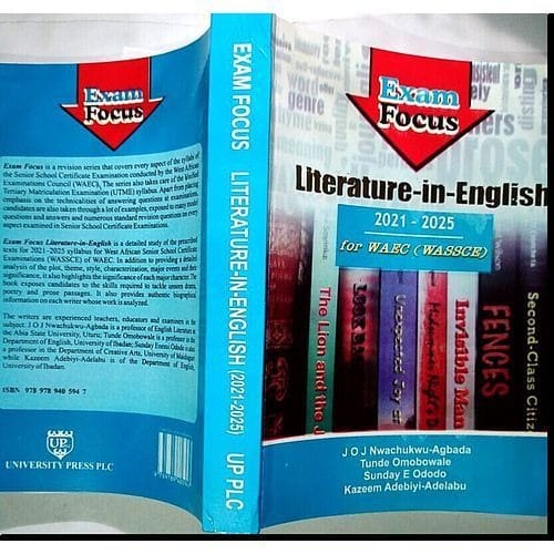 Exam Focus - Literature-in-English - 2021-2025