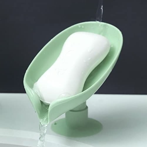 Leaf Shaped Soap Holder- Green
