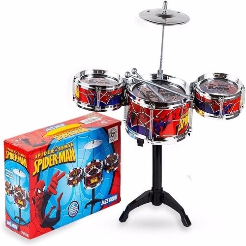 Spider Man  Jazz Drum Set