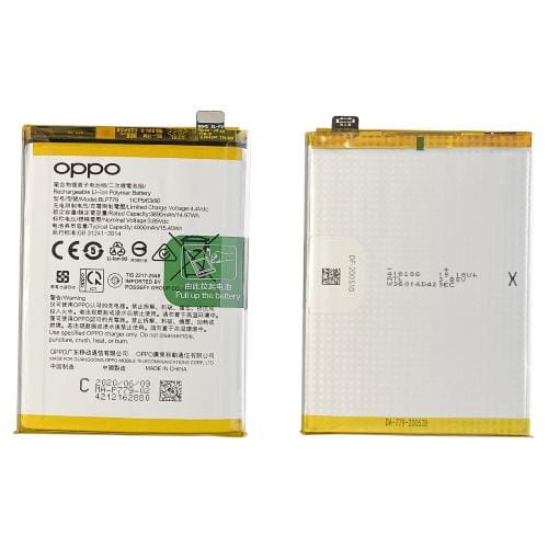 Replacement Battery For  Oppo A92s A93, F17 Pro, Reno 4z, Reno 4 Blp-779