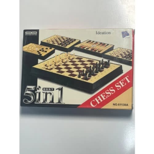 5 In 1 Chess Set
