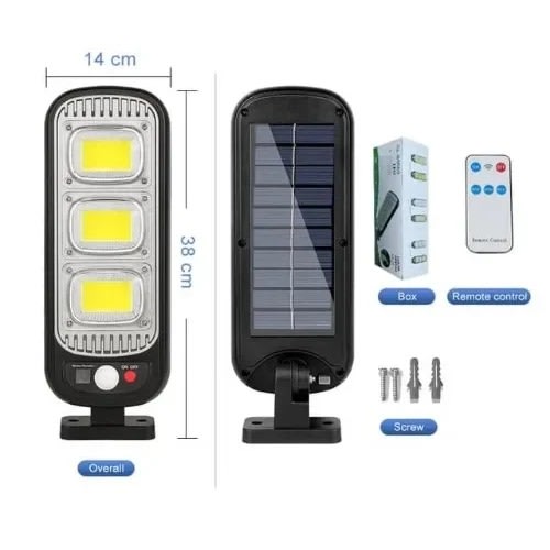 Solar Sensor Light With Accessories And Control