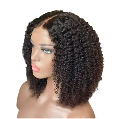 Waterwave Curly Wig With Part Closure