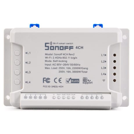 Sonoff 4ch R3 Smart Wifi Light Switch