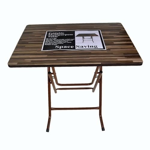 Foldable  Multipurpose Table - Brown