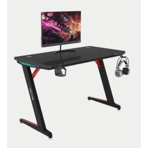 Computer Gaming Desk - 6 Color Rgb Lighting For Home & Office