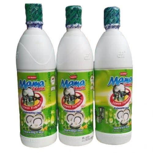 Mama Lemon Dish Washing Liquid Soap - 500ml - 3 Bottles