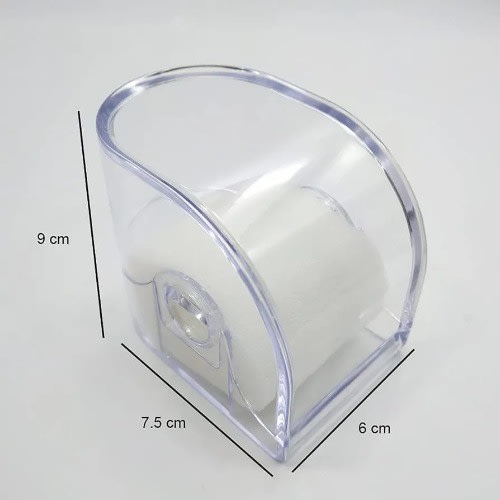 Transparent Plastic Watch Cases- Mixed Color - 12Pcs