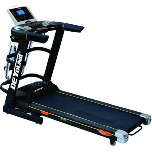 4HP Treadmill with Massager, MP3 & Auto Incline