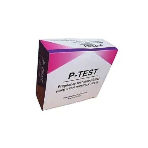 P-test Pregnancy Test Strips - 50 Strips For 50 Tests
