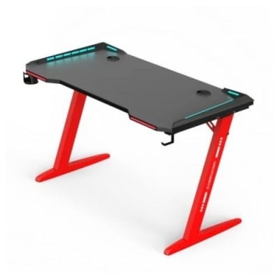 Executive Gaming Table And Mesh Office Chair Set- Multicolour