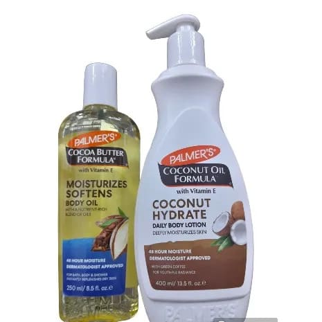 Moisturizing And Hydrating Combo- 400ml- 250ml