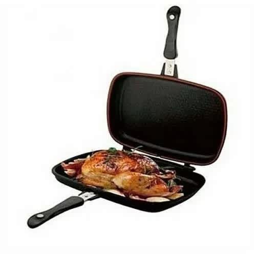 Non-stick Double-sided Pressure Grill Pan