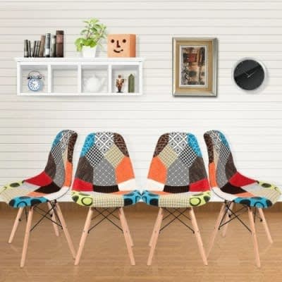 Multicolour Dinning Chairs - Set Of 4