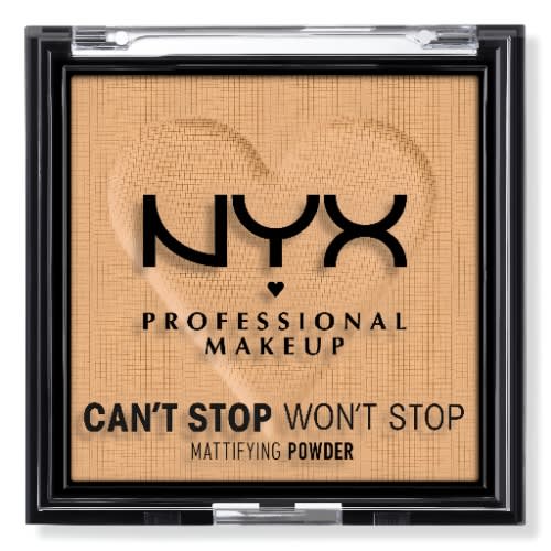 Can't Stop Won't Stop Mattifying Pressed Powder - Colour 05 - Golden
