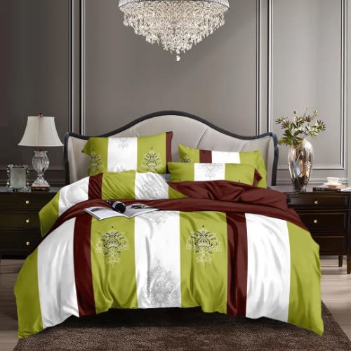 A DUVET COVER - Duvet WITH Four PILLOWCASES