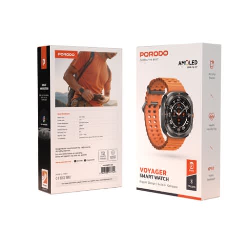 Voyager Smart Watch Rugged Design Built-in Compass