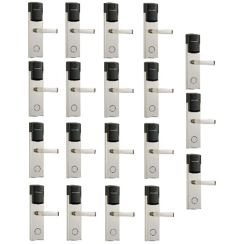 Door Lock With RFID Card Access Control - 304 Stainless - 19 Sets