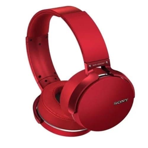 Sony Extra Bass Bluetooth Headphones - Mdr-xb950bt/r - Red