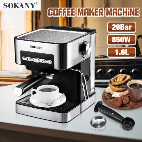 Sokany Espresso Maker -Sokany Espresso Coffee Maker- 850w