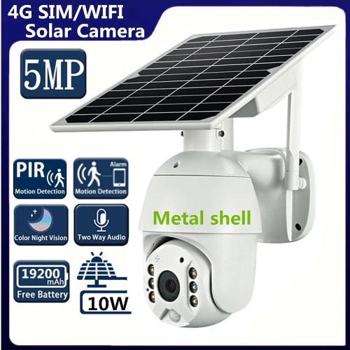 4g Wifi Solar Camera