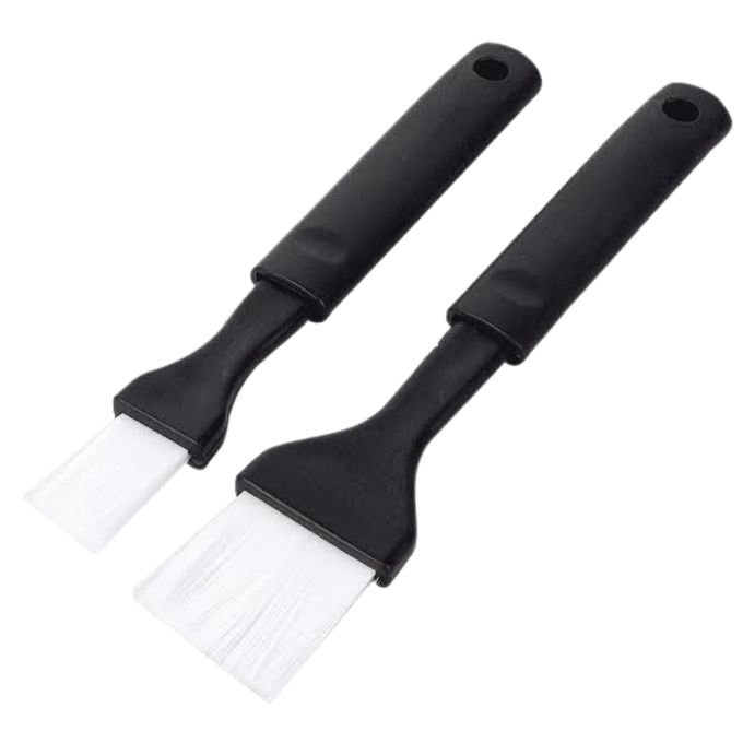 2pcs Pastry / BBQ Barbeque Grill / Basting / Oil / Baking / Cooking Kitchen Brush Set