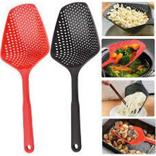 Souvenir Colander Spoon (cooked Food / Pasta/rice Strainer) 12 Pieces
