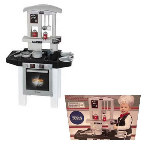 Toy Kitchen Cooking Station With Electronic Sound