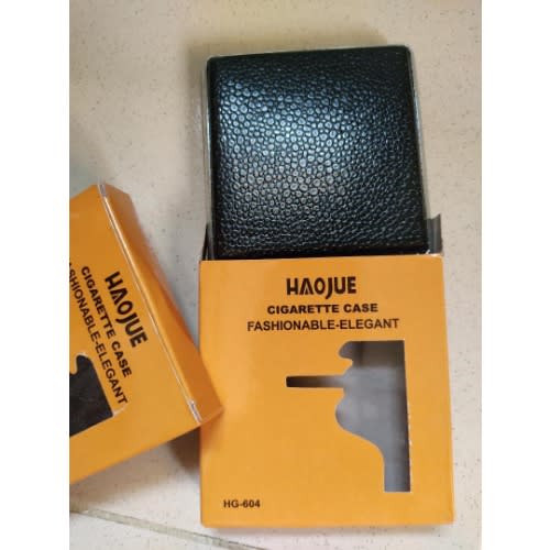 Classic Men's Cigarettes Leather Purse