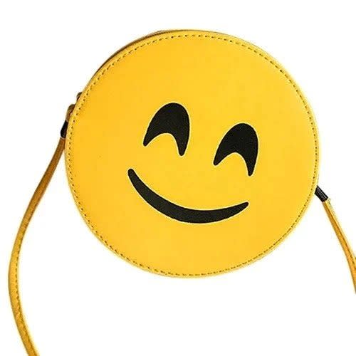 Happy Smiley Face - Crossbody Shoulder Emoji Bag