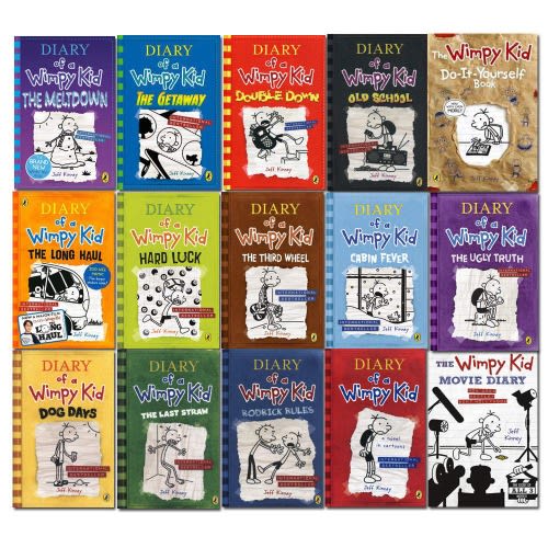 Diary Of A Wimpy Kid 15 Books