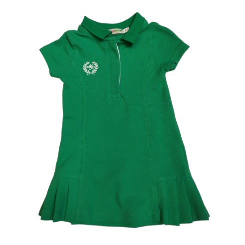 Polo Dress - SPORTY  - Green
