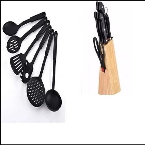 Knife Set & non stick Spoon