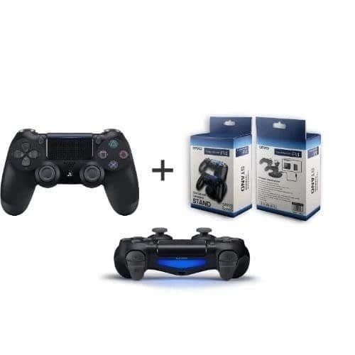 Sony PS4 Controller Pad - Dual Wireless Charger- Black