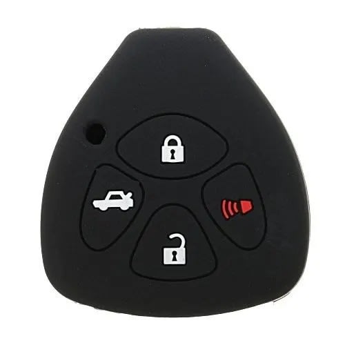 Silicone Key Cover 4 Button Shell Fit For Corolla & Camry