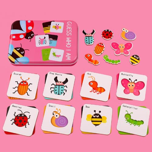 Kids Matching Flashcards Puzzle