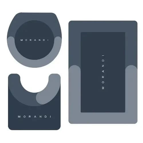 3 In 1 Toilet Absorbent Rug