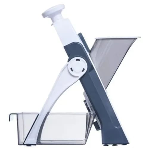 Brava Spring Mandoline Slicer And Grater With Multiple Blades - 5 x 5x 13"