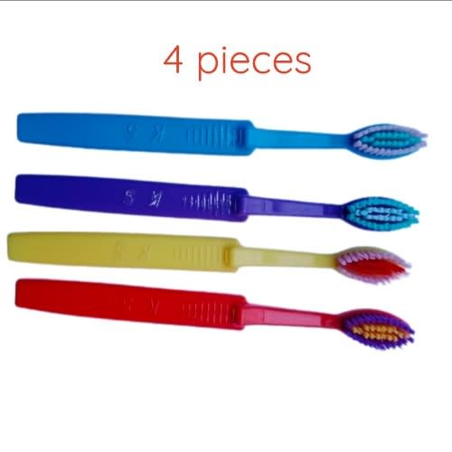 Tiny Head Medium Toothbrush - 4 Pieces