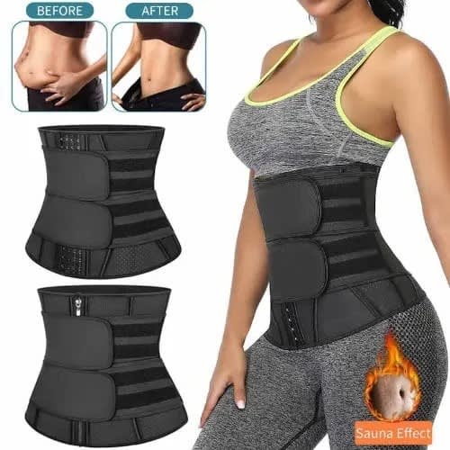 Neoprene Women's Hot Sweat Waist Trainer Corset Trimmer Belt
