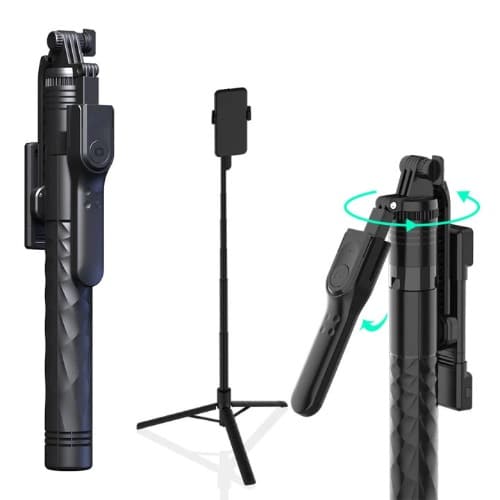 K28 Long Selfie Stick Tripod Stand With Bluetooth Remote