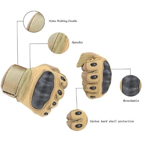 Protective Hand Gloves Short Finger